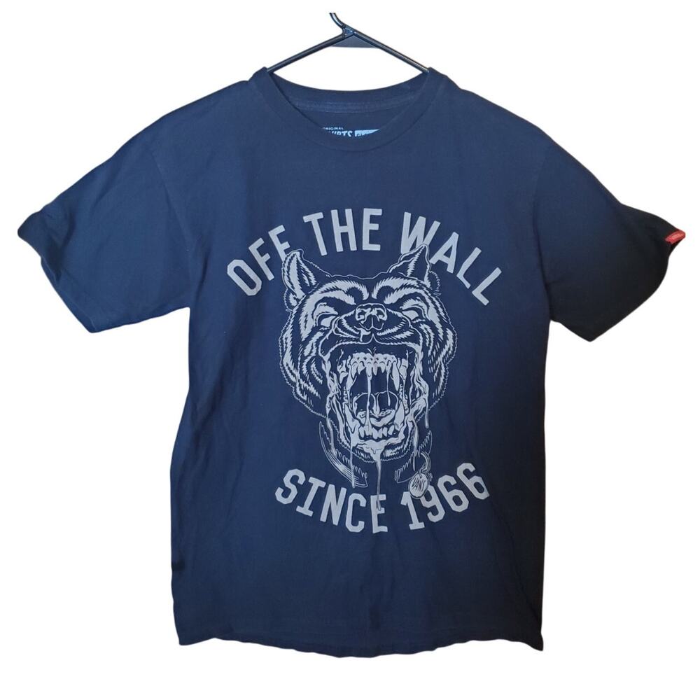 Vans Off The Wall Since 1966 Mens Sz S Classic T-Shirt Tee Skateboarding